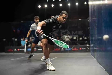 13 مصريًا يتأهلون لربع نهائي بطولة بالم هيلز المفتوحة للإسكواش